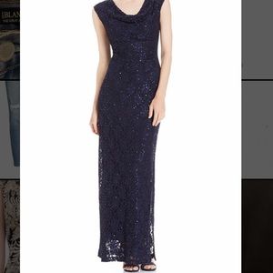 BRAND NEW BLUE GOWN SZ 10